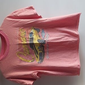 GM Cheverolet Camaro Graphic Crewneck Crop T-Shirt M